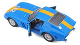 Bburago 1:24 Ferrari 250 GTO Azul 18-26305
