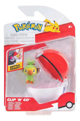 Pokémon Figura 6cm + Pokebola Clip N Go 95057