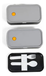 Chimola Lunchbox Doble Vera Negro BZ71