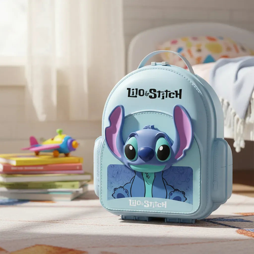 Valija Mochila Fashion Schoolbag Stitch Doctor Ikdis069 Celeste