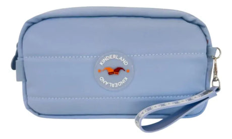 Cartuchera Escolar Doble Cierre Sl2505c Kinderland Celeste