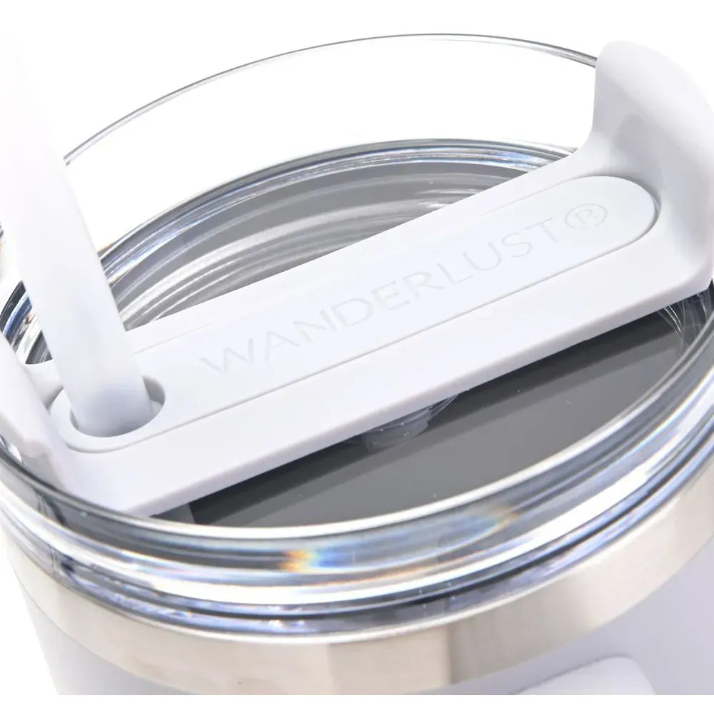 Wanderlust Vaso Termico Con Bombilla 1200ml Gris 40125