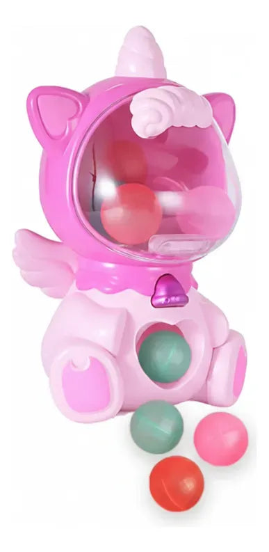 Mini Maquina Expendedora de Unicornio Rosa KL444 Shine