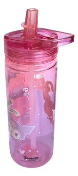 Botella Stor Large Ecozen Bottle Kuromi Transparente Rosa 1459