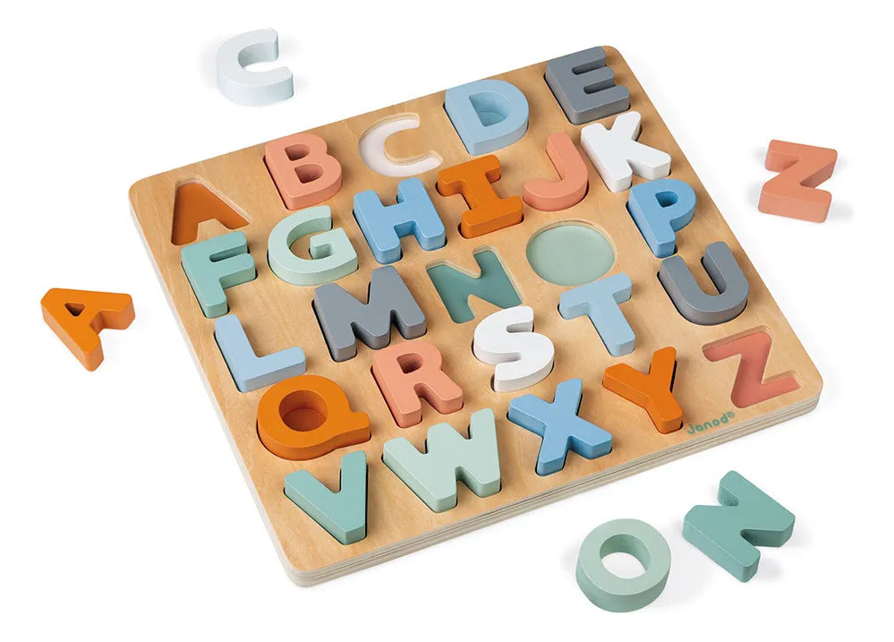 Janod Puzzle Madera Sweet Cocoon Abecedario J04412