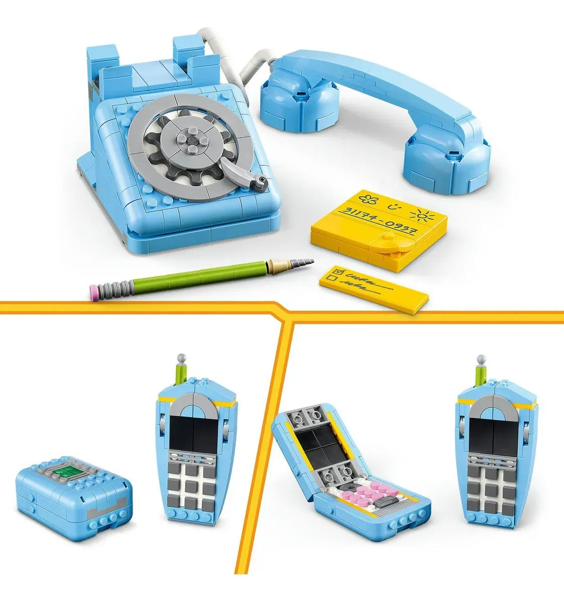 Lego CREATOR Teléfono Retro 31174