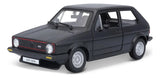 Bburago 1:24 Volkswagen Golf GTI MK1 1979 Rojo/Negro 18-21089