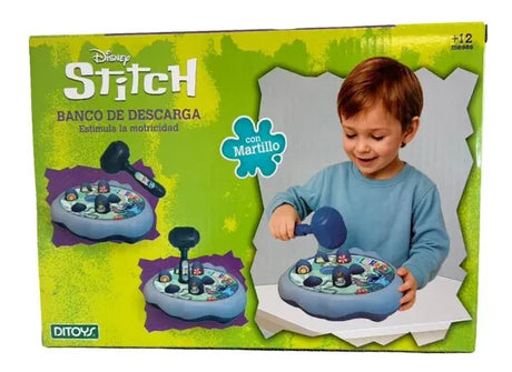 Stitch Banco De Descarga Con Martillo Bebe 3021 Ditoys