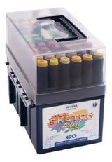 Mooving Serious Coloring Sketch Artist Marcadores en estuche de 60 unidades 3022260