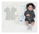Muñeca Newborn 55 cm con Cabello y Accesorios S43539