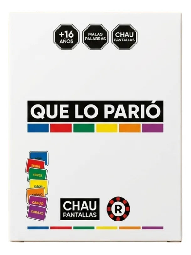 Juego De Cartas Que Lo Pario 1116003