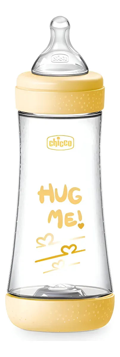 Chicco Mamadera Perfect 5 300ml Amarilla F. Rapido 20235300370