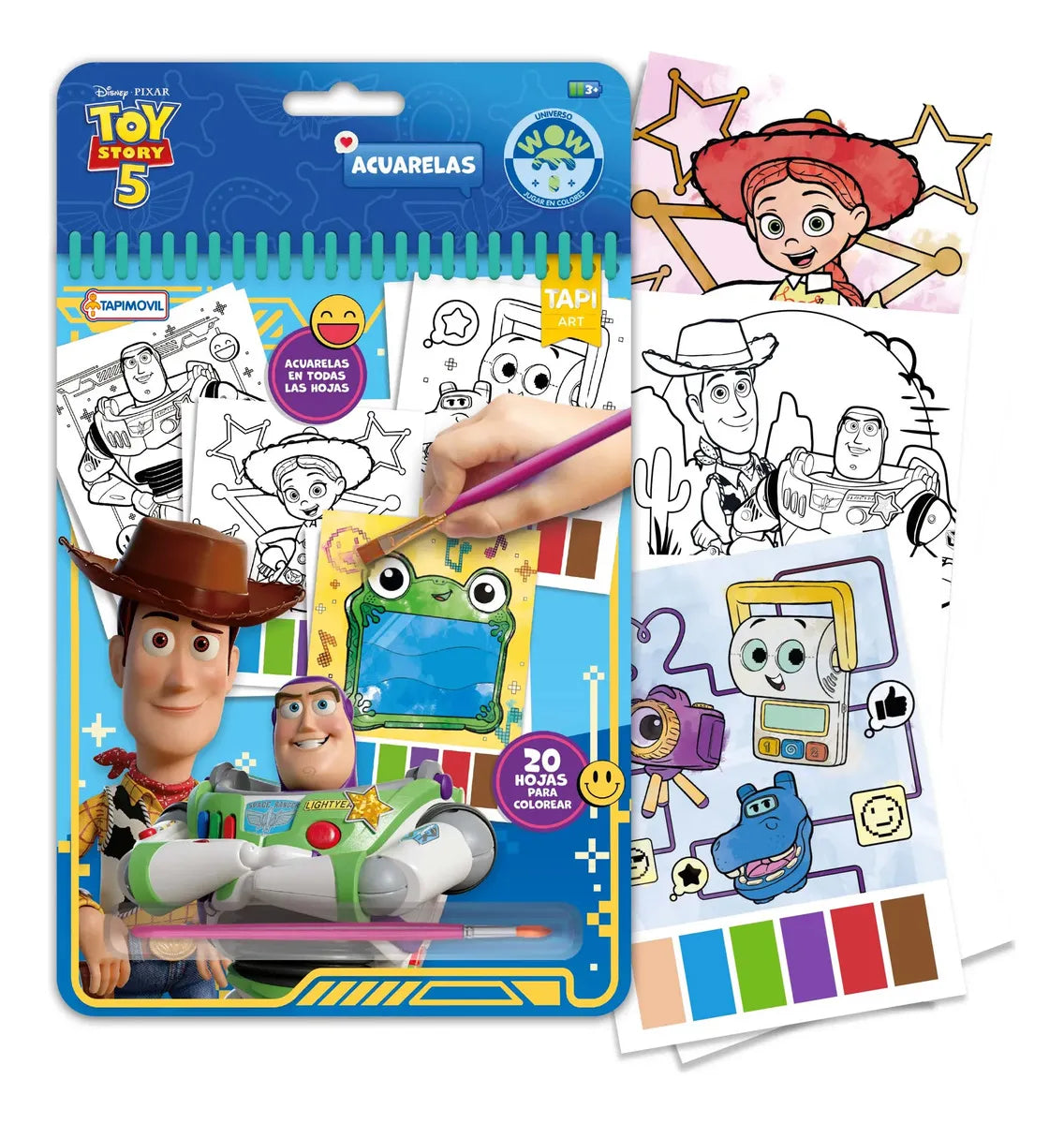 Toy Story 5 Acuarelas Wow Dts17940 Toy Story 5