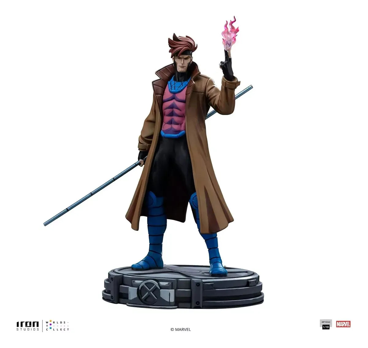 Iron Studios Gambit - X-Men '97 Scale 1/10 MARCAS99724-10