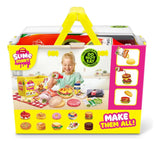 Slime Mart Canasto De Compras Hamburguesa 6069