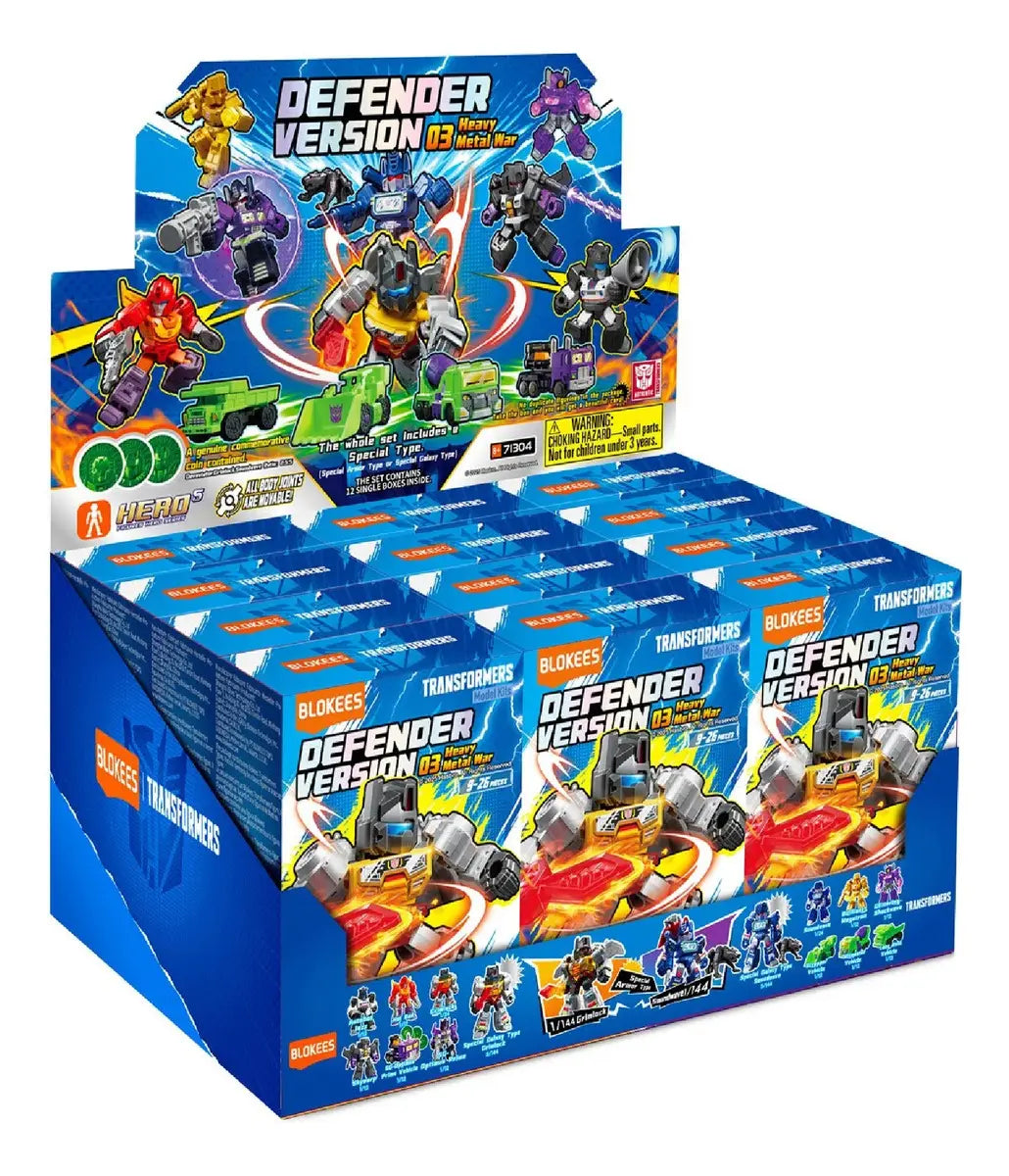 Blokees Transformers Defender Version 03 Heavy Meta 71304