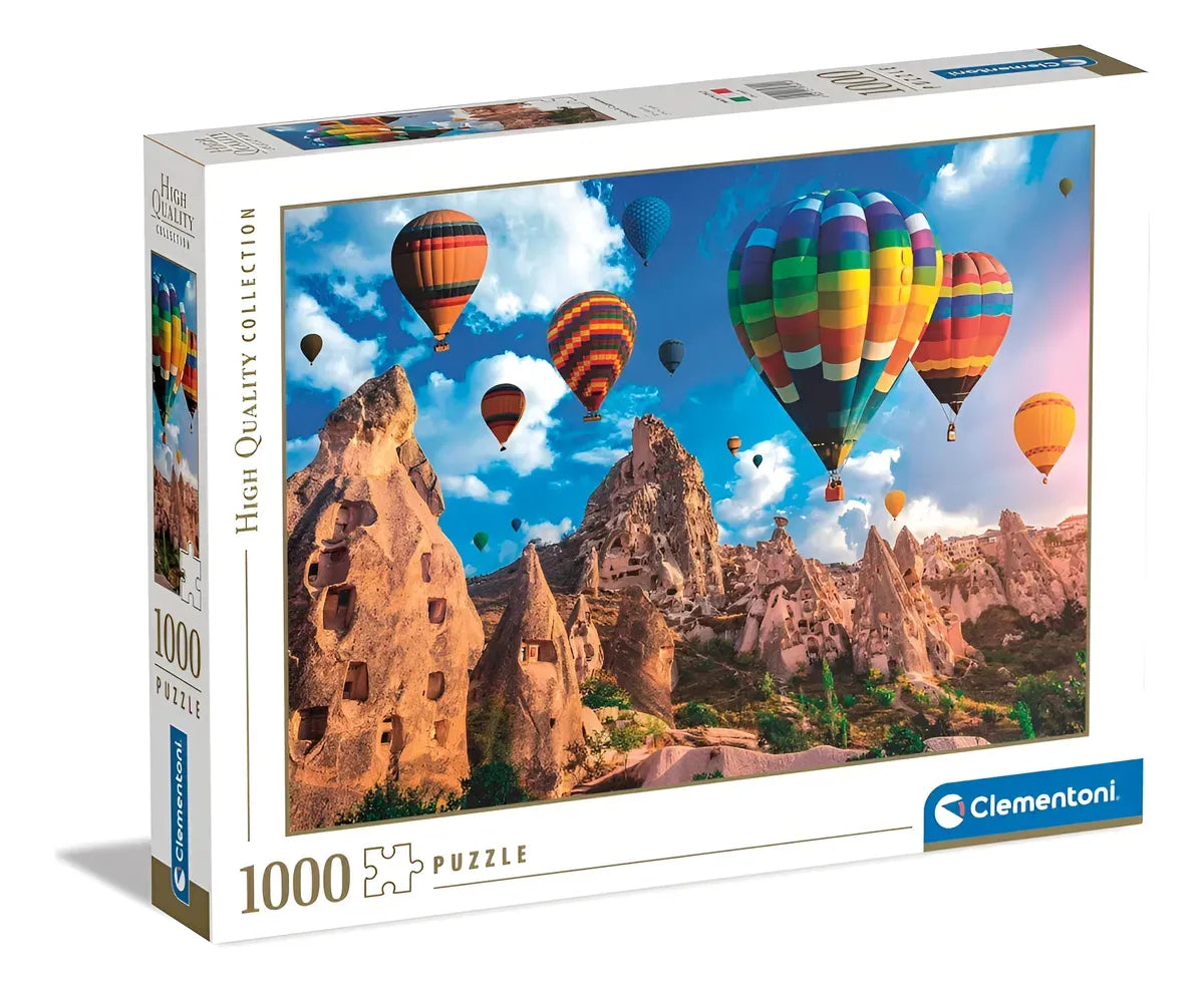 Clementoni Puzzle 1000pzs Globos en Cappadocia 39825