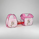 Carpa De Juegos Infantil Con Túnel Y Pelotero 3030814 Shine Rosa