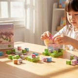 Bloques Magnéticos Cubos Steam Minecraft Pink Shine 3016384