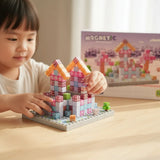 Bloques Magnéticos Cubos Steam Minecraft Pink Shine 2960018
