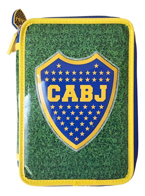 Cresko Cartuchera PVC Boca Jr. 2P Sos Mi Vida BO447