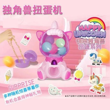 Mini Maquina Expendedora de Unicornio Rosa KL444 Shine