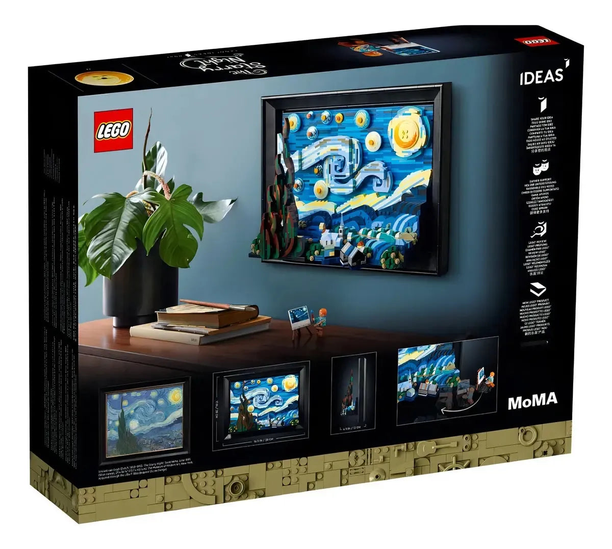 Lego Ideas: La Noche Estrellada de Vincent van Gogh 21333