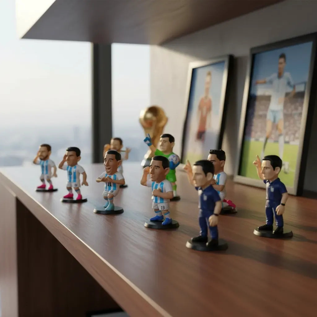 Colección Clarin Campeones Del Mundo X10 Figuras Combo 2