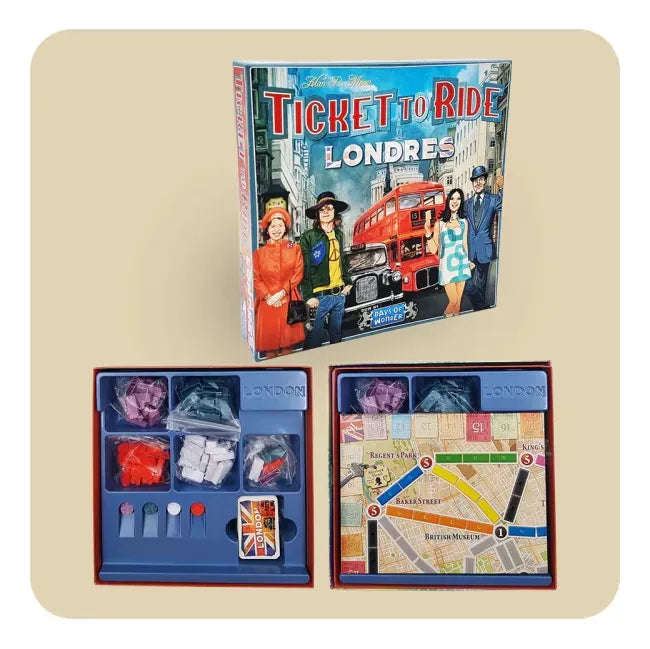 Juego Aventureros al Tren Londres Maldon 7601