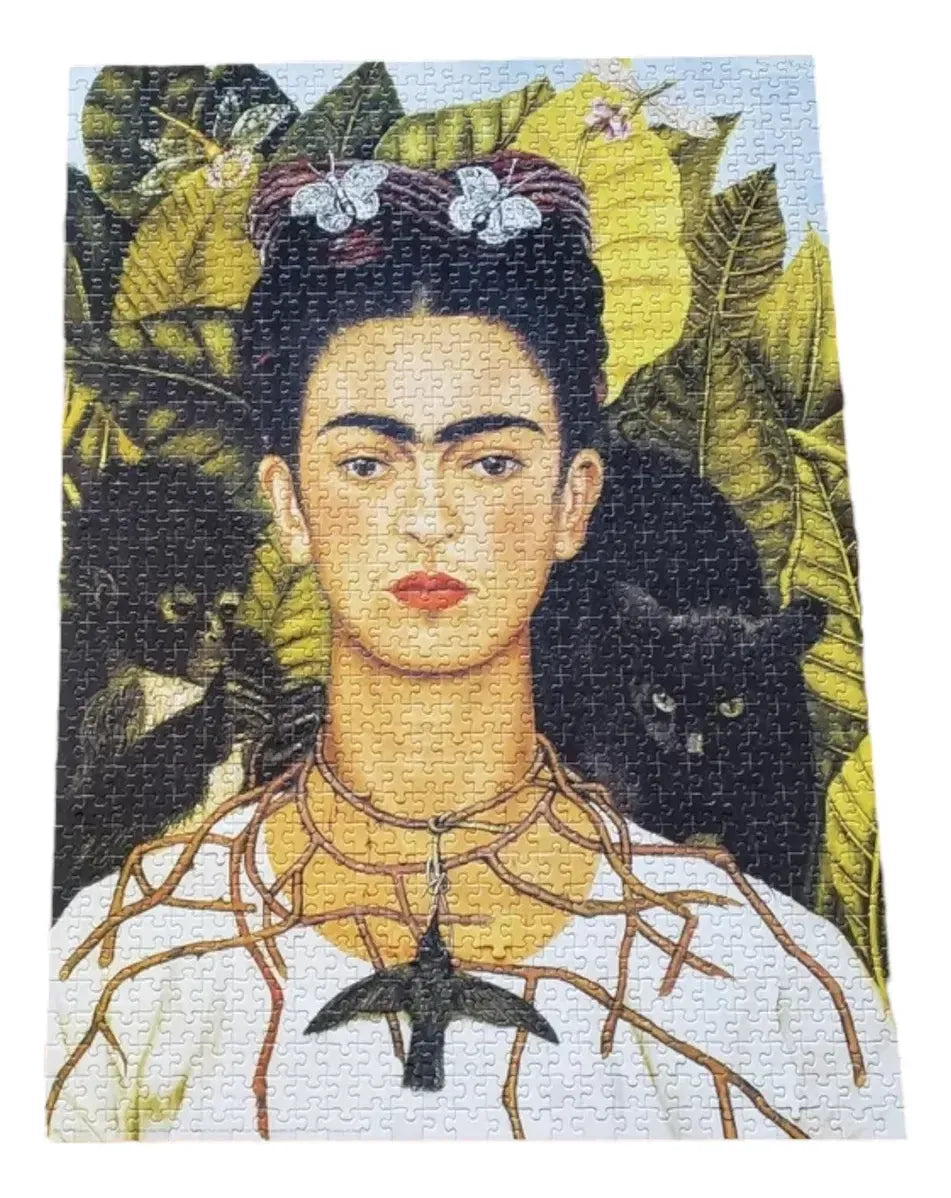 Puzzle 1000 Pzs Autorretrato Collar y Colibri 810-0226 fd1000270 (19)