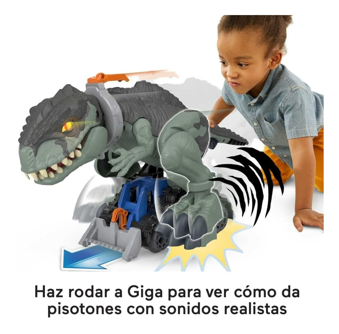 Imaginext Jurassic World Mega Dino Stomp & Rumb Gwt22 Mattel