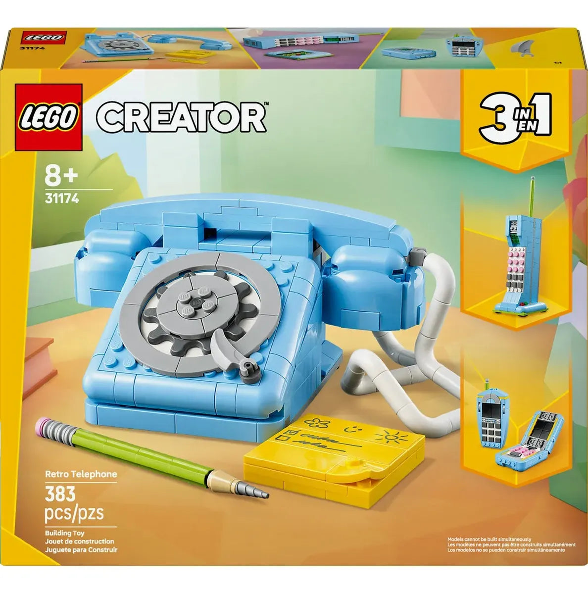 Lego CREATOR Teléfono Retro 31174