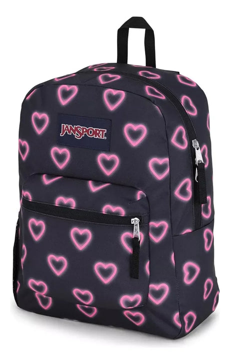 Jansport Mochila Cross Town Happy Hearts Black 26L JS0A47LWGY6 JNS131
