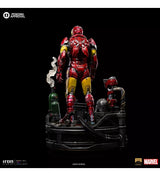 Iron Studios Iron Man Unleashed Deluxe - Marvel Comics Scale 1/10 MARCAS94423-10