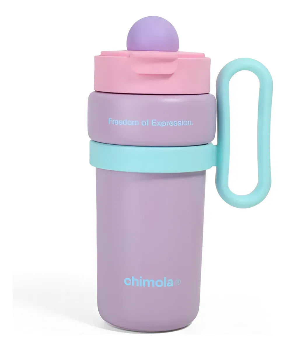 Chimola Vaso Termico Colorblock Lila BZ67