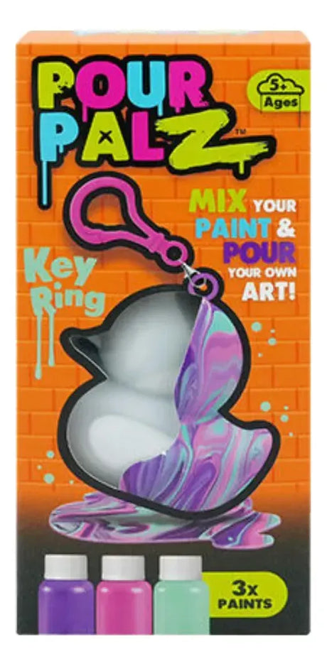 Pour Palz Mini Patos 8cm Clip On Para Pintar TMR016