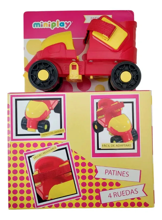 Miniplay Patines de cuatro ruedas 822