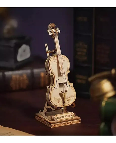Robotime Puzzle 3d Violonchelo Tg411 Rolife