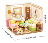 Robotime Rolife Puzzle 3d Holiday Tea Time Dw023