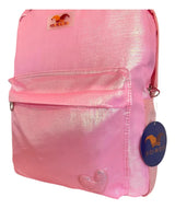 Mochila Espalda Escolar 18p Brillosa Sl1907r Kinderland Fucsia
