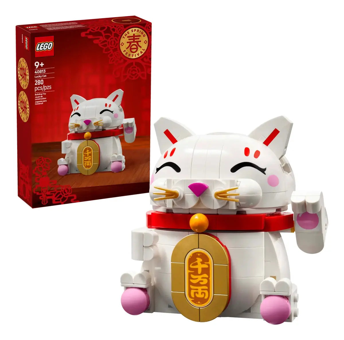 Lego Gato de la Buena Suerte 40813