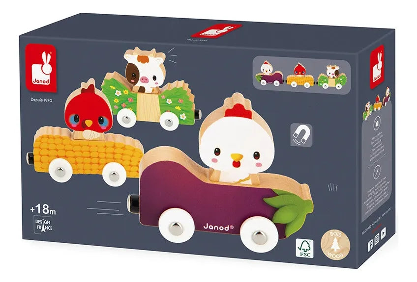 Janod Animales De La Granja Magnéticos J03316