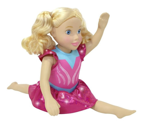Muñeca Interactiva Georgia Gimnasta Hun0262