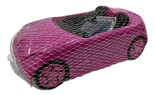 Auto Rosa En Red Para Muñecas De 28 Cm 712