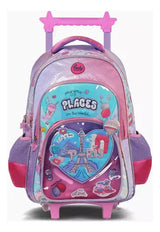 Footy Mochila con carro de 18" I love con luz led F6311.01.UNICO