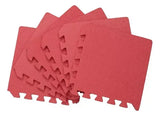 Multieva Piso De Goma Eva 6 Piezas 30cm Rojo 93094ro