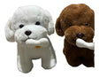 Peluche Perro con Hueso 20cm 1005-81
