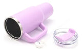 Skora Vaso Termico Con Bombilla Y Tapon Nube 1200ml Lila 40138