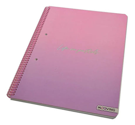 Mooving Cuaderno Universitario Rayado Pastel 1208210