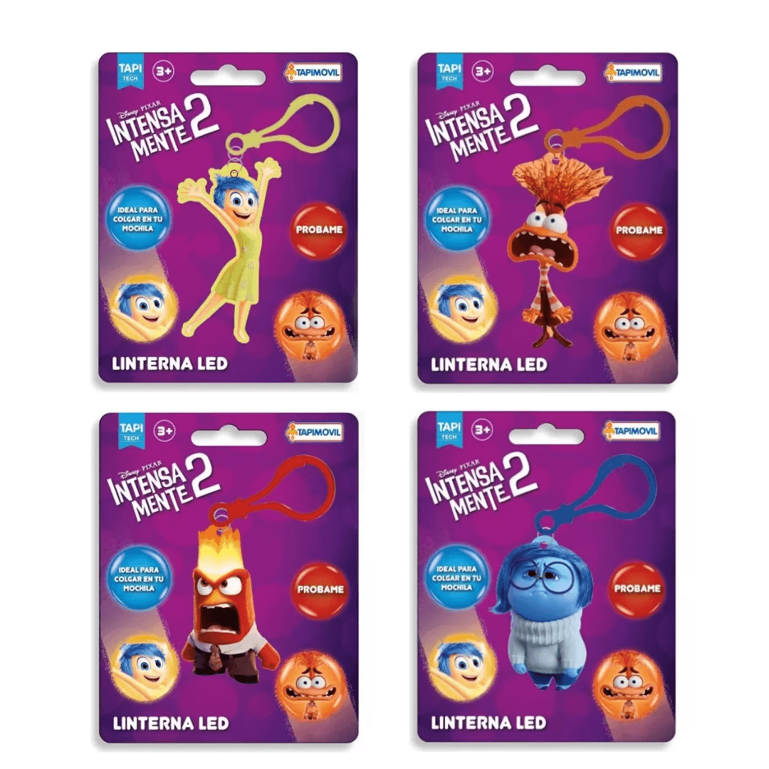 Linterna con luz led Pixar Intensamente 02 DIN01253